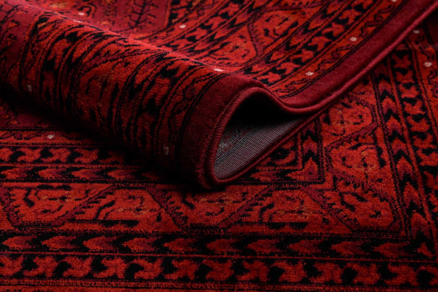 Persia Geometric Rug - 5' x 8' - Red