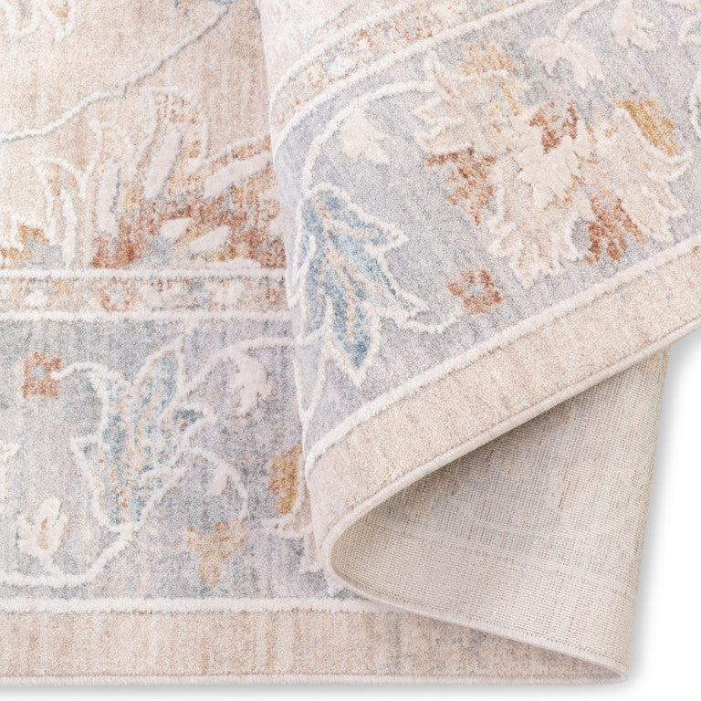 Athena Bordered Rug - 5' x 8' - Natural