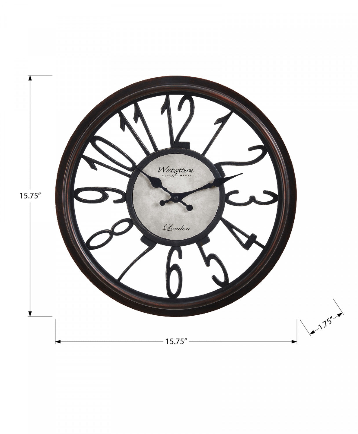 Chronos Clock - Brown