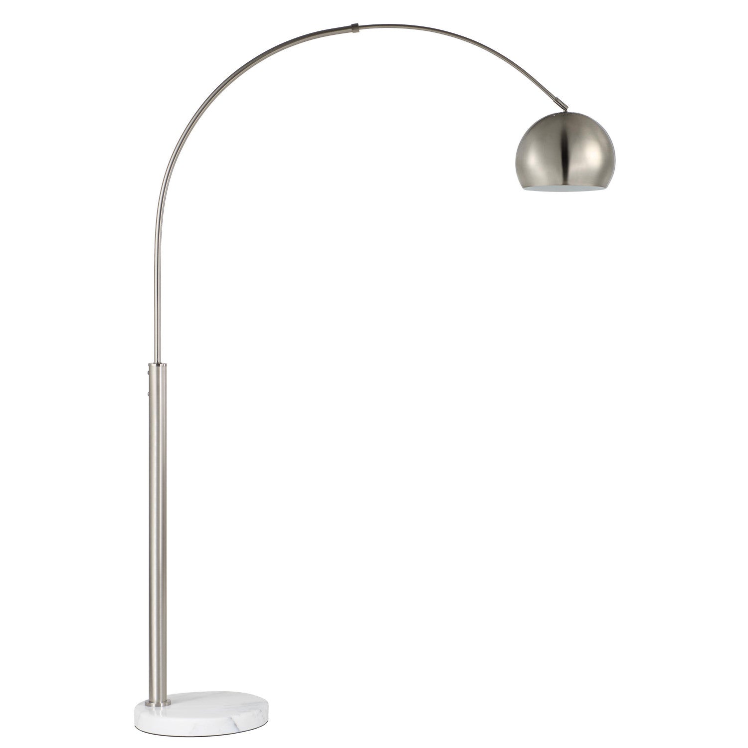 Ines Floor Lamp - Brushed Nickel