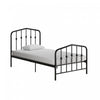 Novogratz Bushwick Metal Platform Twin Bed - Black