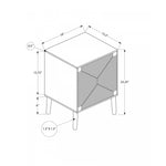 Nyra Side Table - Walnut