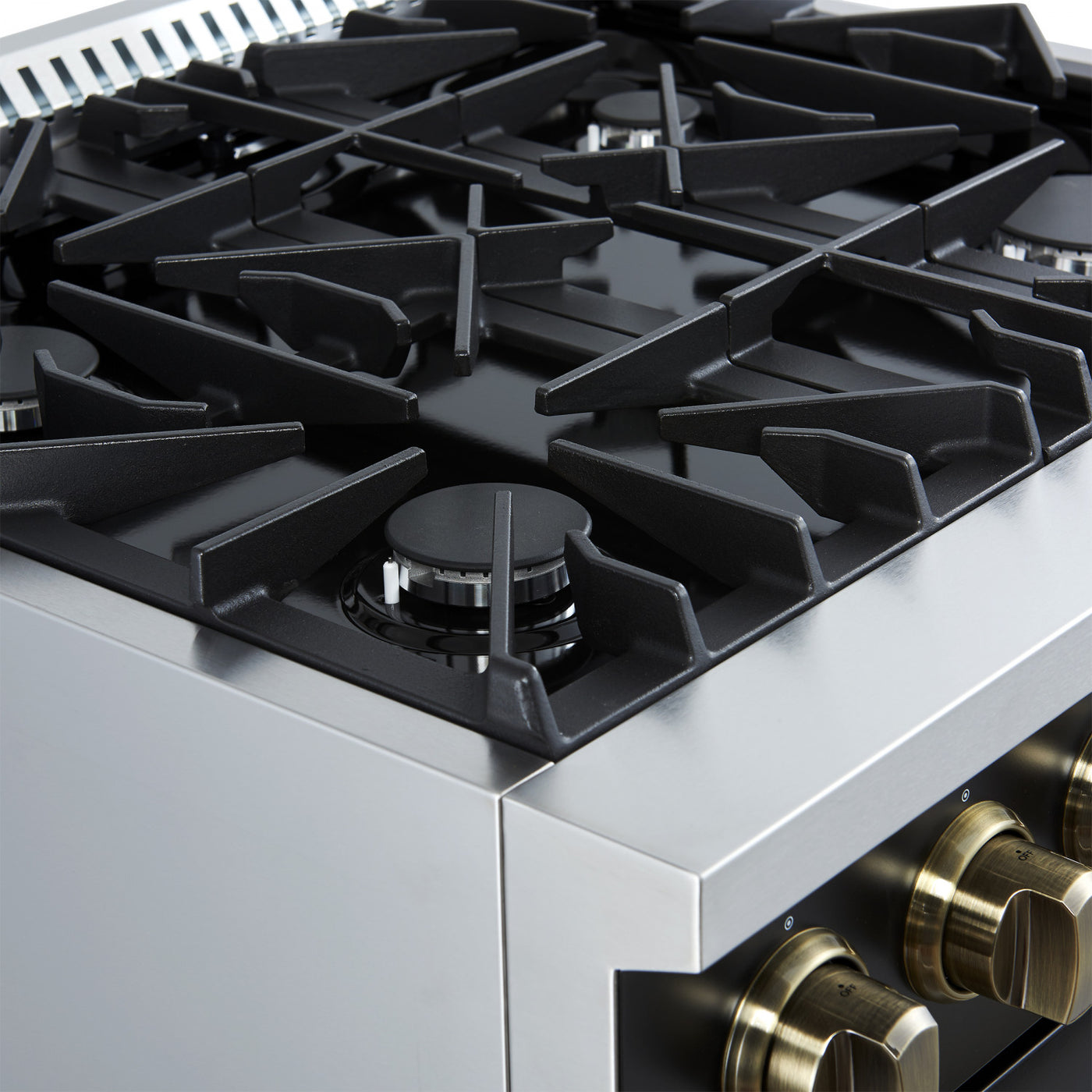 Forno Marco 30" Black Freestanding Gas Range (4.32 Cu. Ft.) - FFSGS6277-30BLK