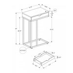 Sora Side Table - White Marble