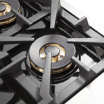 Forno Premium Stainless Steel Kitchen Package with Range and and French Door Refrigerator - FBDL-019-01CAUS