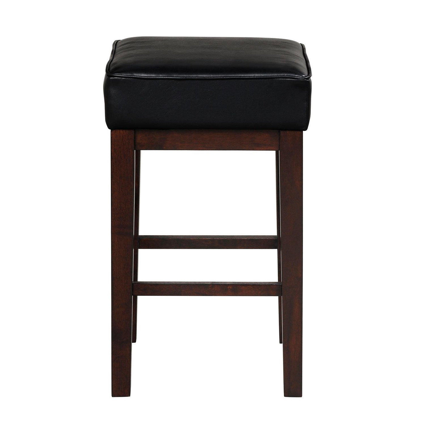 Pittsville Counter Stool - Espresso, Black - Set of Two