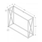Jora Sofa Table - Gold