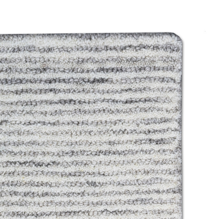Joris Modern Rug - 5' x 8' - Grey