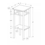 Ilka Side Table - White