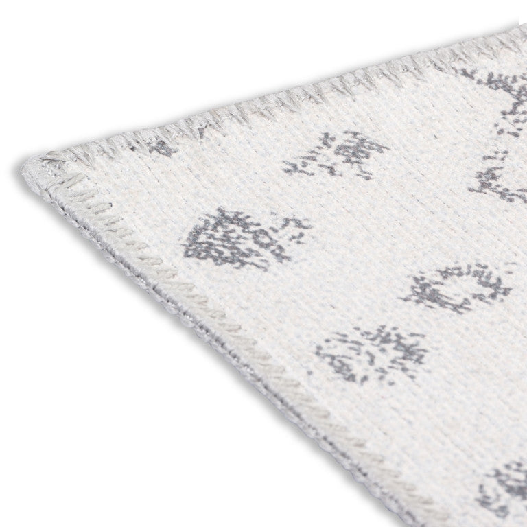 Aura Geometric Rug - 6' x 9' - Grey