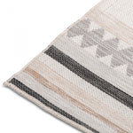 Marbella Modern Outdoor Rug - 6' x 9' - Grey/Black
