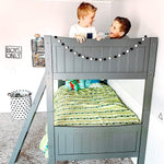 Ellis Twin Bunk Bed - Grey