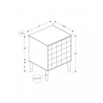 Olvi Side Table - Walnut