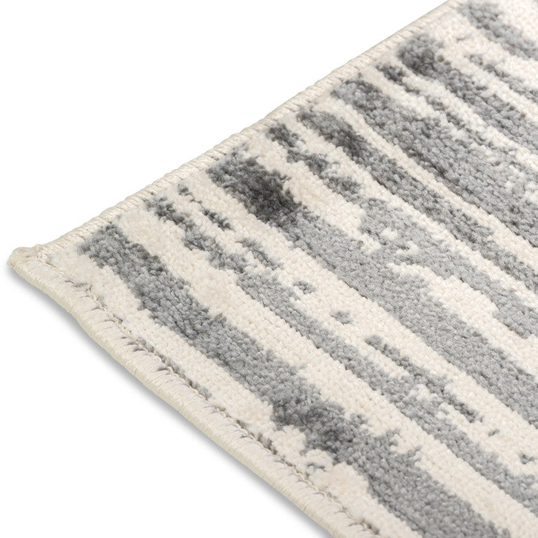Urbane Stripes Rug - 3' x 5' - Grey