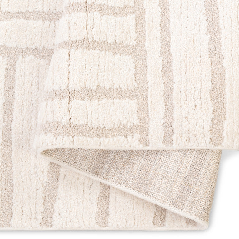 Elio Stones Rug - 5' x 8' - Almond Cream