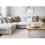 Logan Modern Lines Area Rug - Cream - 5' X 8'