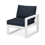 POLYWOOD® EDGE 6-Piece Modular Deep Seating Set - White/Marine Indigo