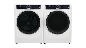 Electrolux White Front-Load Washer (5.2 cu. ft.) & Gas Dryer (8.0 cu. ft.) - ELFW7637AW/ELFG7637AW