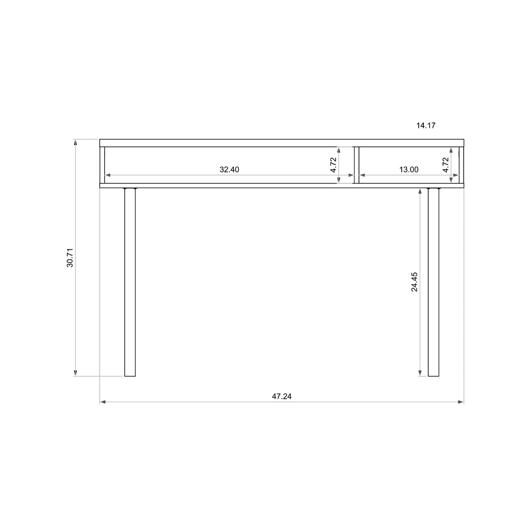 Brindley Office/Accent Desk - Pink