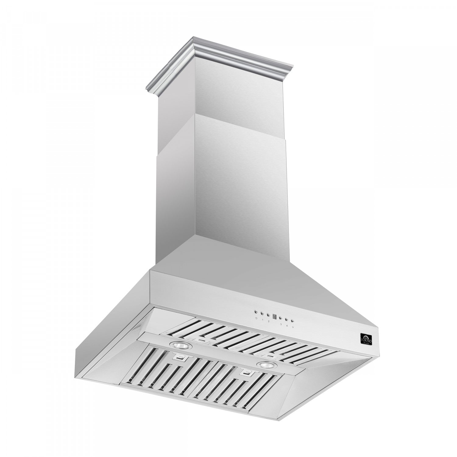 Forno Coppito Stainless Steel 36" 1200 CFM Island Range Hood - FRHIS5129-36