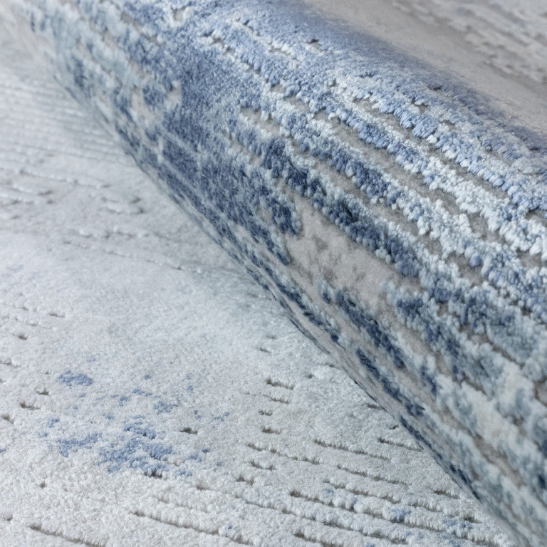 Skadi Casual Rug - 8' x 10' - Blue/White