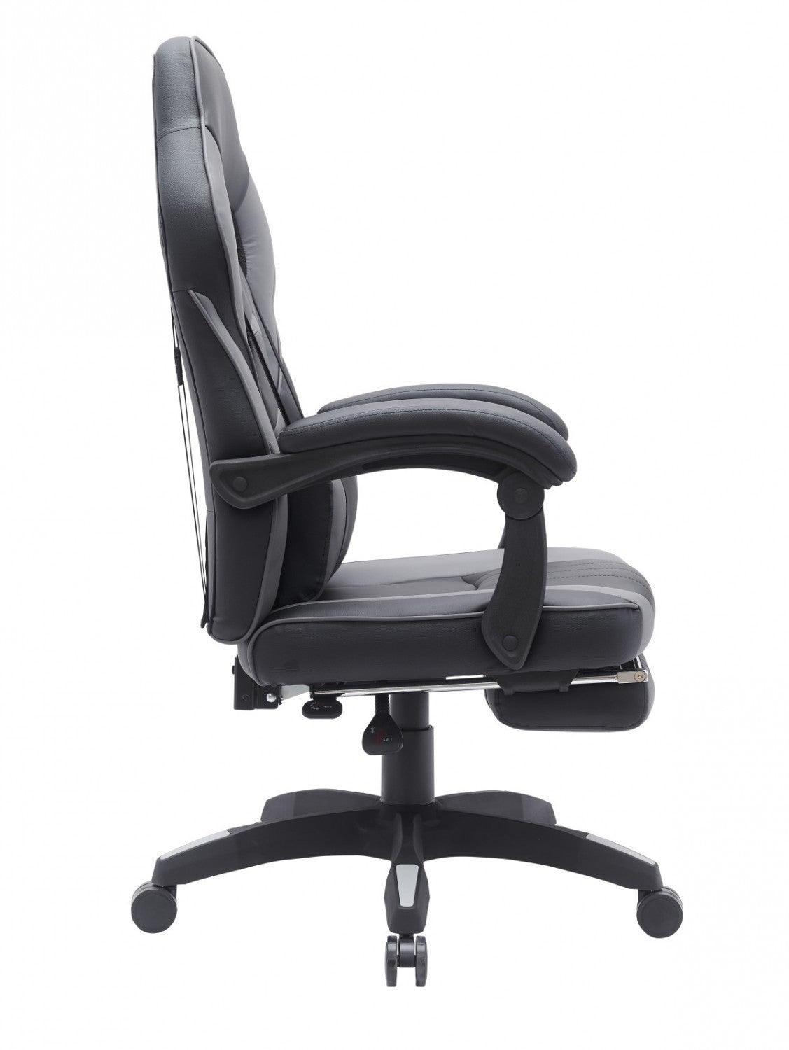 Bentley Gaming Chair - Black/Grey