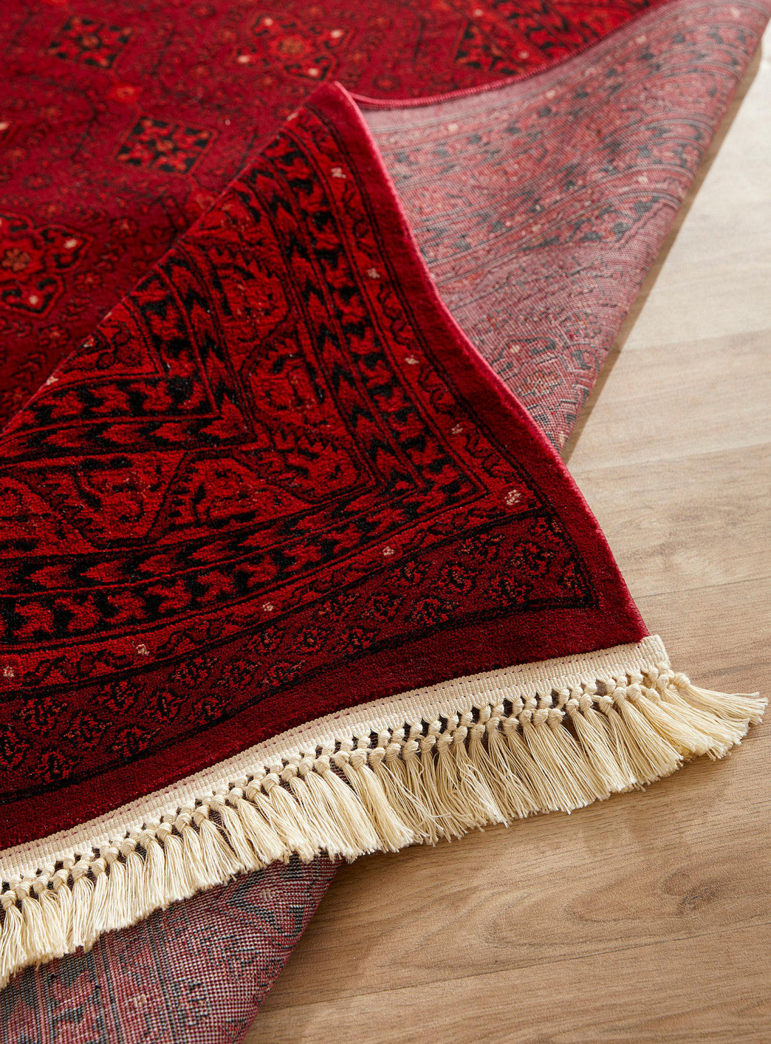 Persia Geometric Rug - 7' x 10' - Red