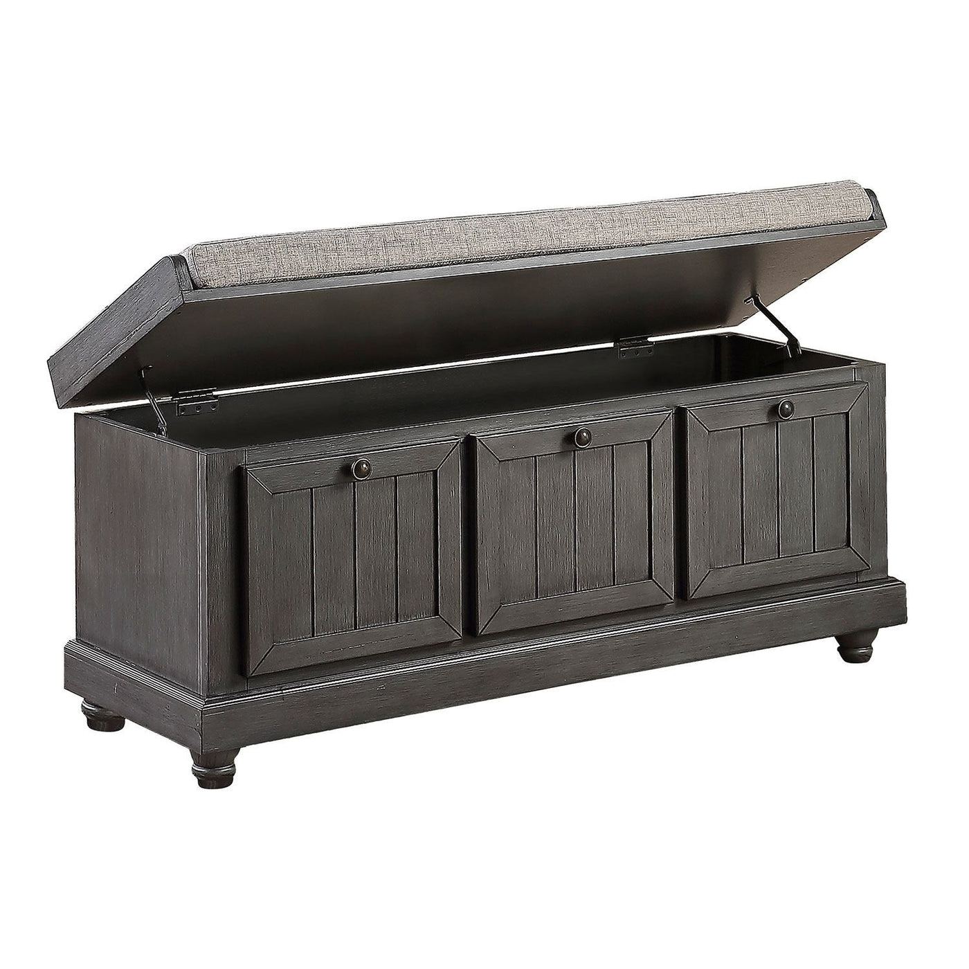 Woodwell Bench - Dark Grey