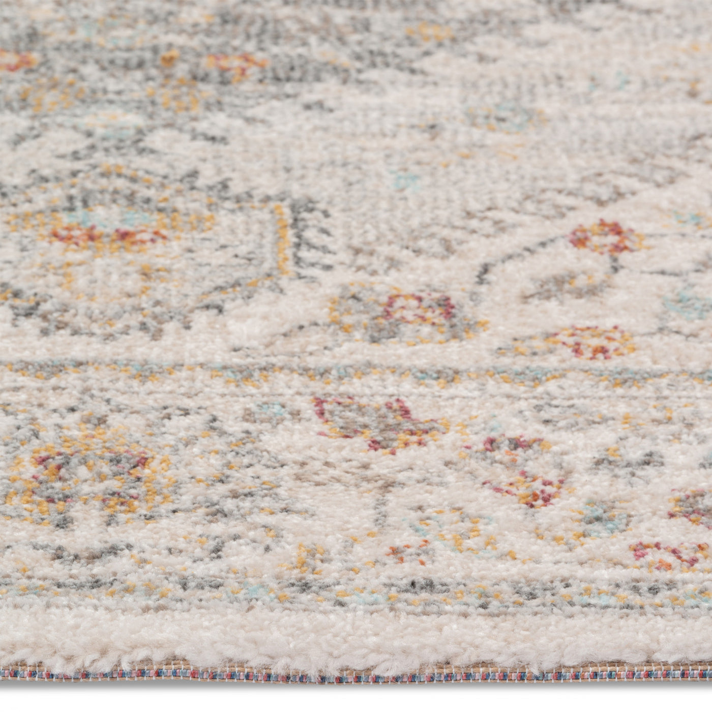 Cubana Bordered Rug - 3' x 5' - Multi-Colour