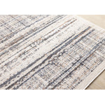 Sadie Casual Contemporary Area Rug - Grey Beige - 5' X 8'