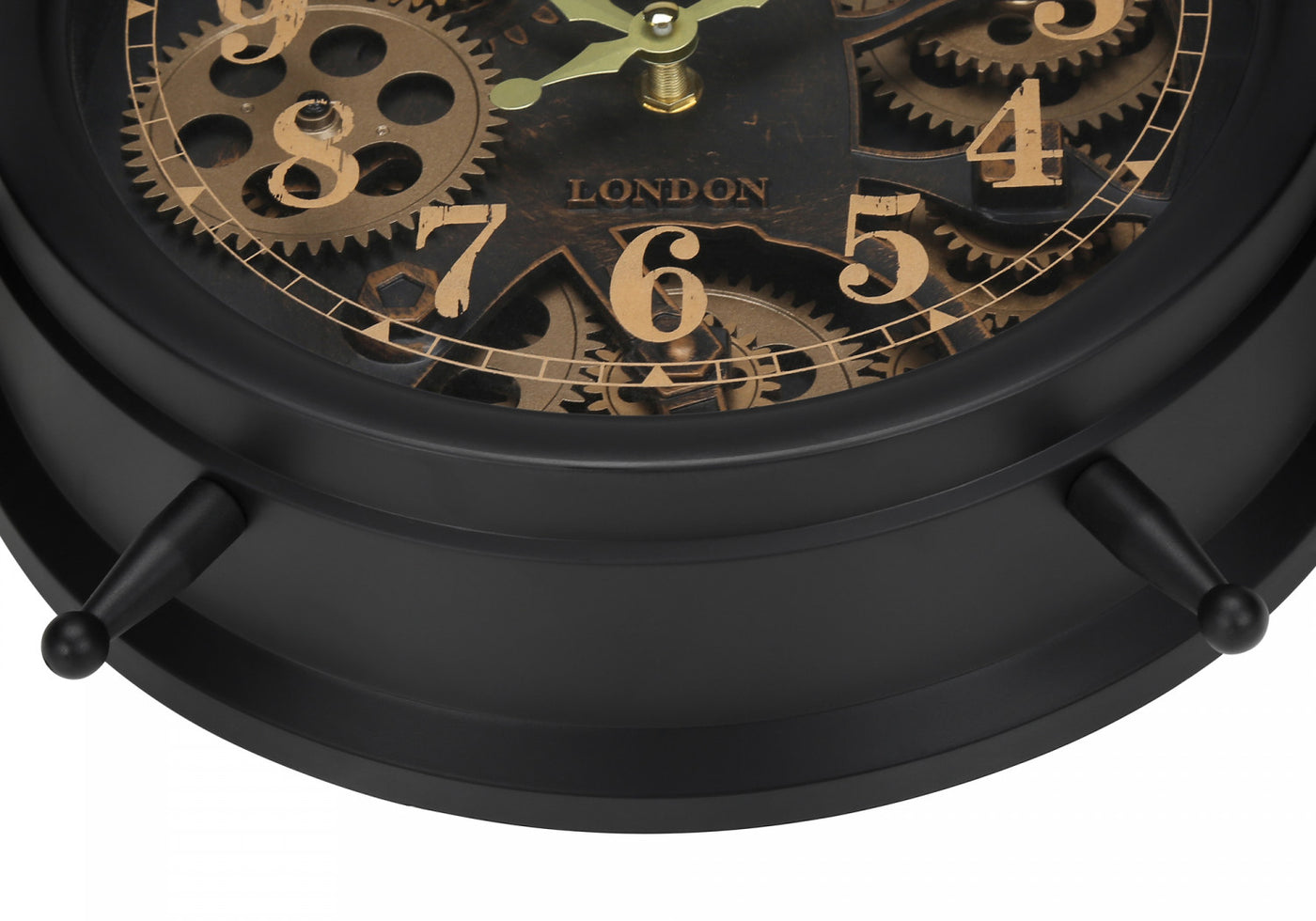 Aria Clock - Brown