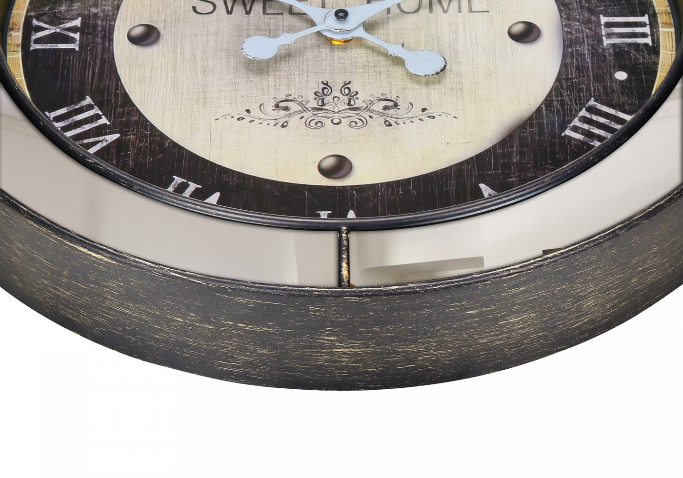 Luster Clock - Brown