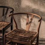 Bayan Caterpillar Twin Chair - Charcoal