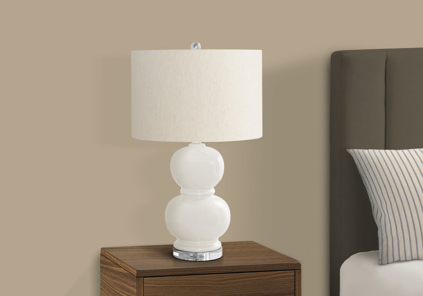 Monroe Table Lamp - Cream