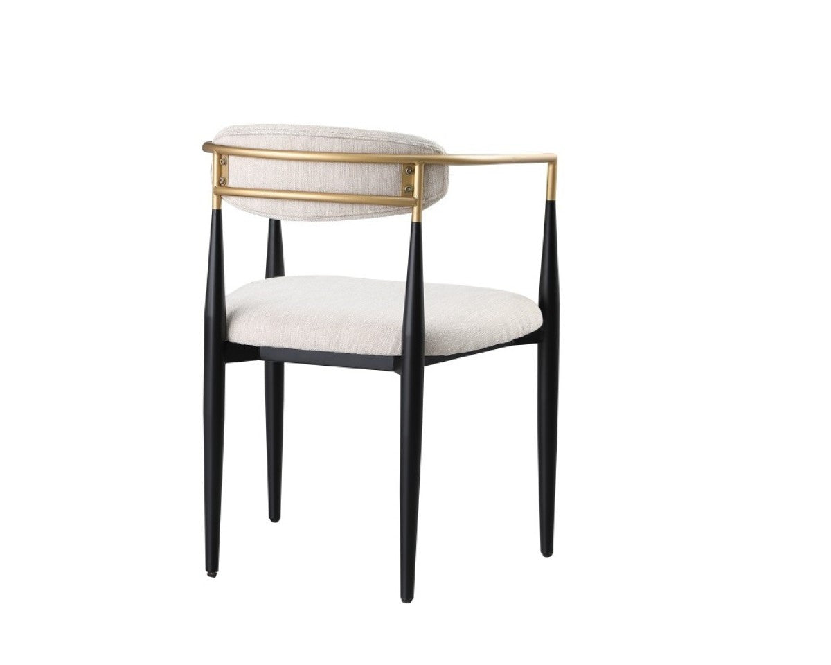 Callum Dining Chair - Beige - Set of Two