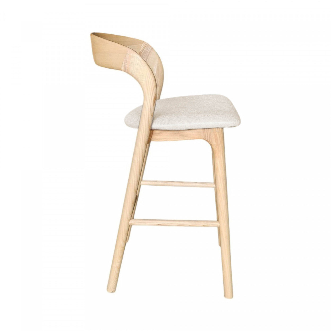 Brivonne Counter Stool - Natural Frame