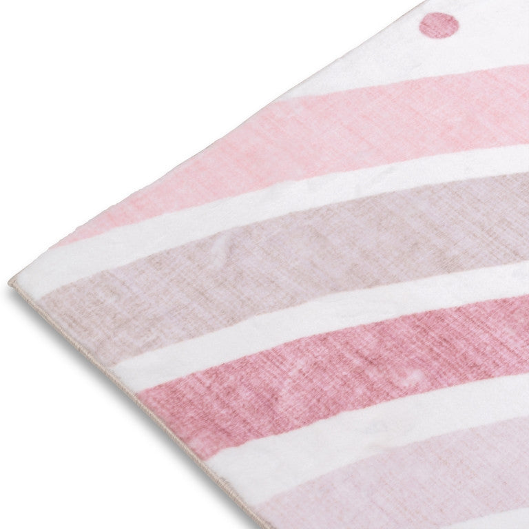 Dreamland Pink Arches Rug - 4' x 6' - Pink