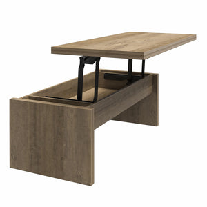 Winston Lift-Top Coffee Table - Rustic Oak