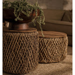 Bayan Knut Large Side Table - Brown