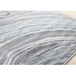 Functional Modern Area Rug - 5' X 8' - Blue/Grey