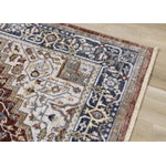 Macie Traditional Area Rug - Red Cream - 5' X 8'