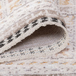 Poetic Bordered Rug - 3' x 5' - Antique White/Brown