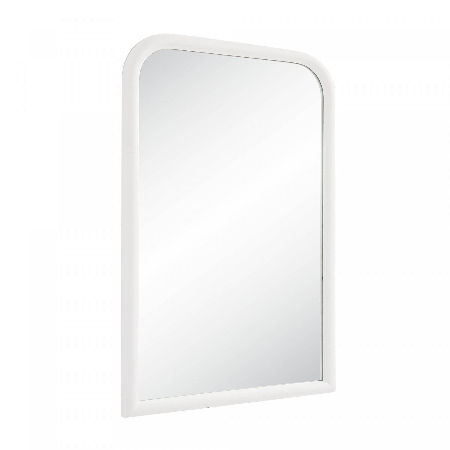 Clementine Accent Mirror - White