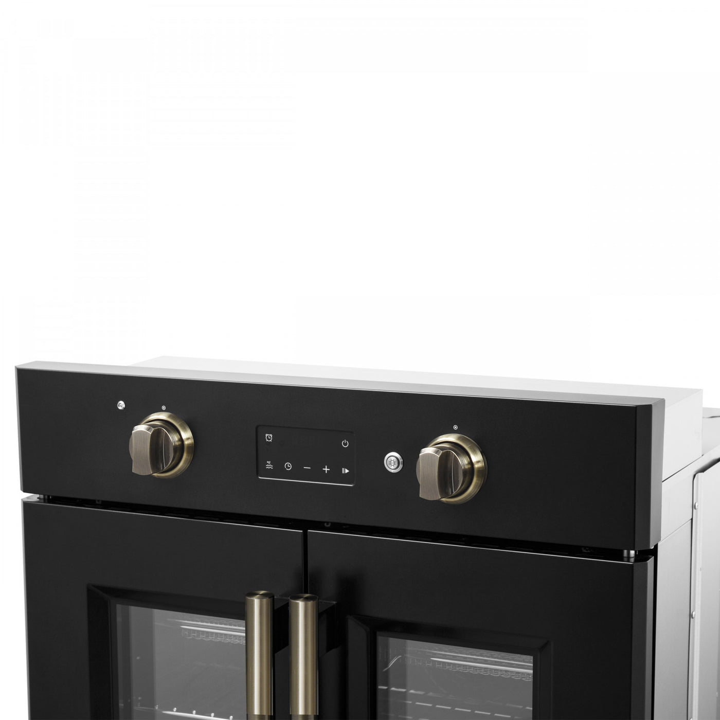 Forno Asti Black 30" Electric Wall Oven with True Convection and Air Fry (3.68 Cu. Ft.) - FBOEL1333-30BLK