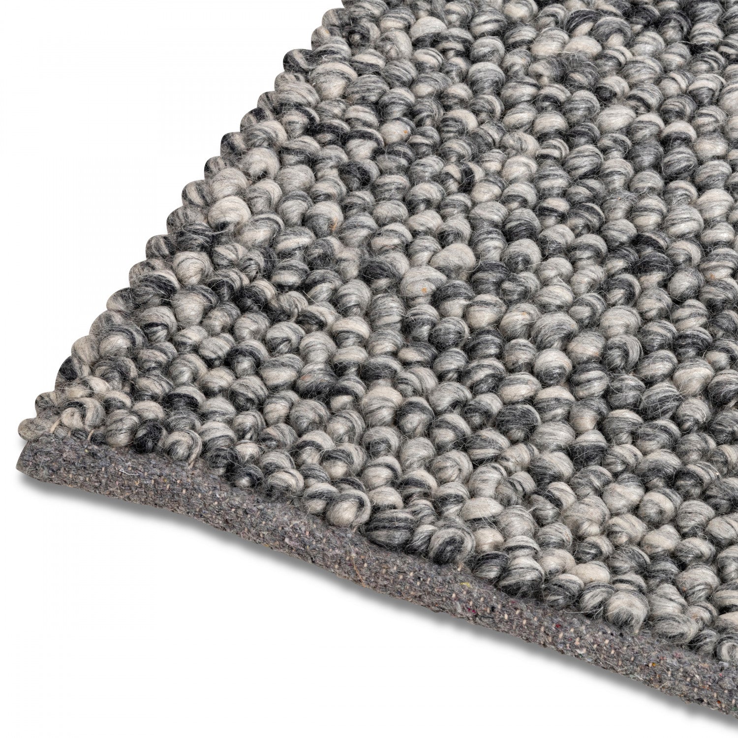 Calabria Pebbles Rug - 8' x 10' - Grey/Charcoal