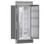 Forno Salerno 40" Stainless Steel Built-in Side-by-Side Refrigerator With Ice & Water Dispenser (20 Cu. Ft.) - FFRBI1844-40SG