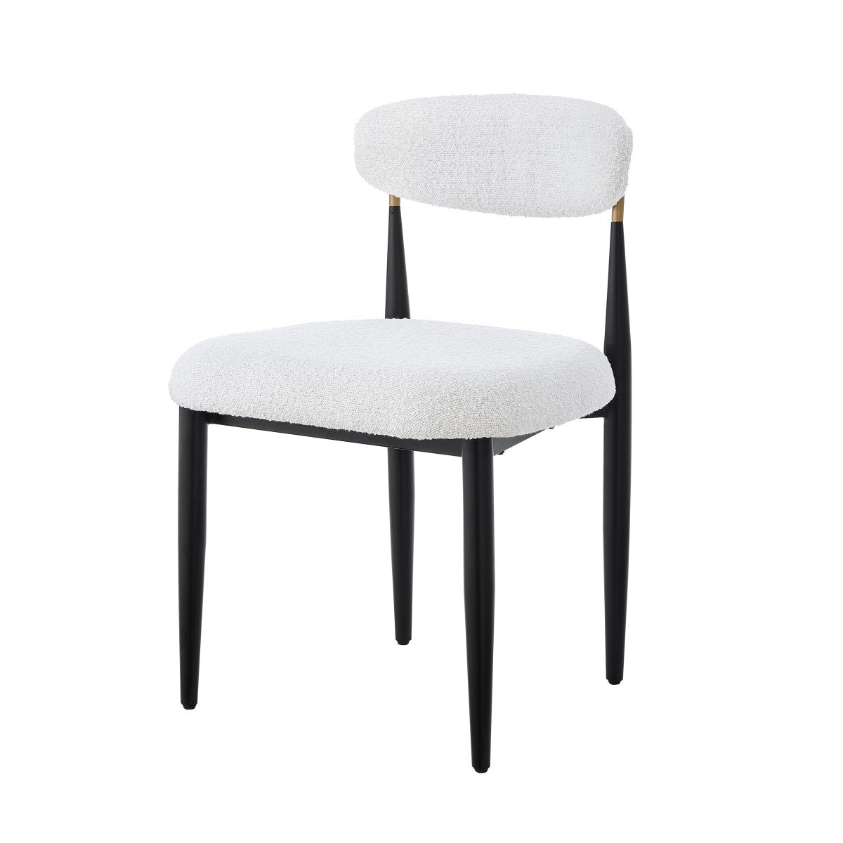 Kodi Dining Chair - White/Black - Set of Two