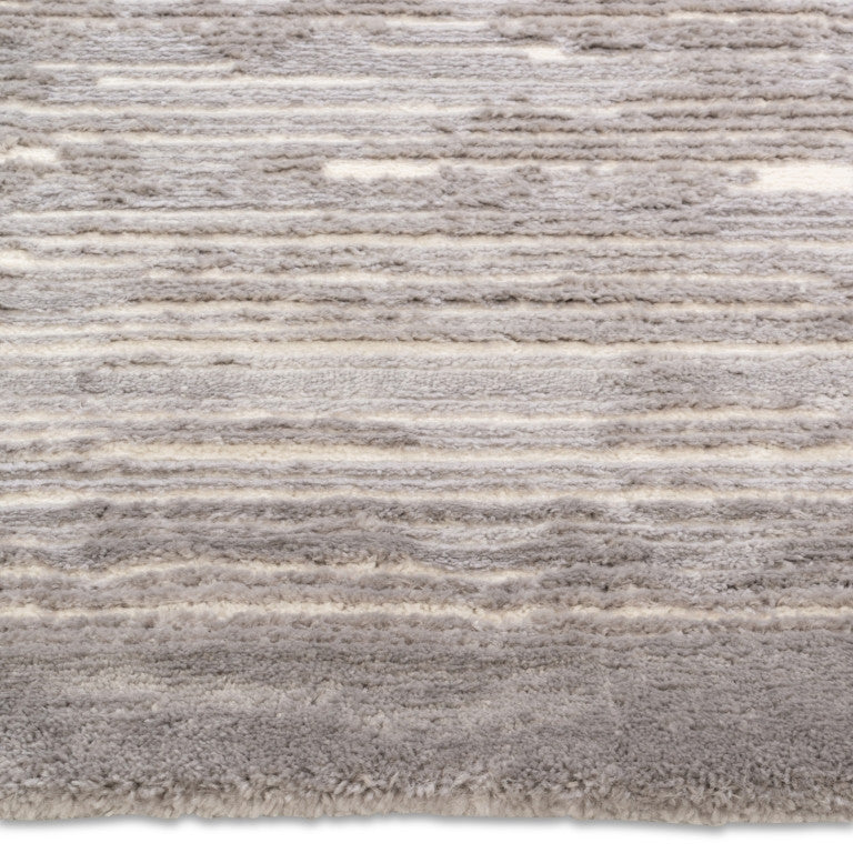 Sherpa Stripes Rug - 5' x 7' - Grey