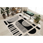 Sherpa Shapes Rug - 6' x 9' - White
