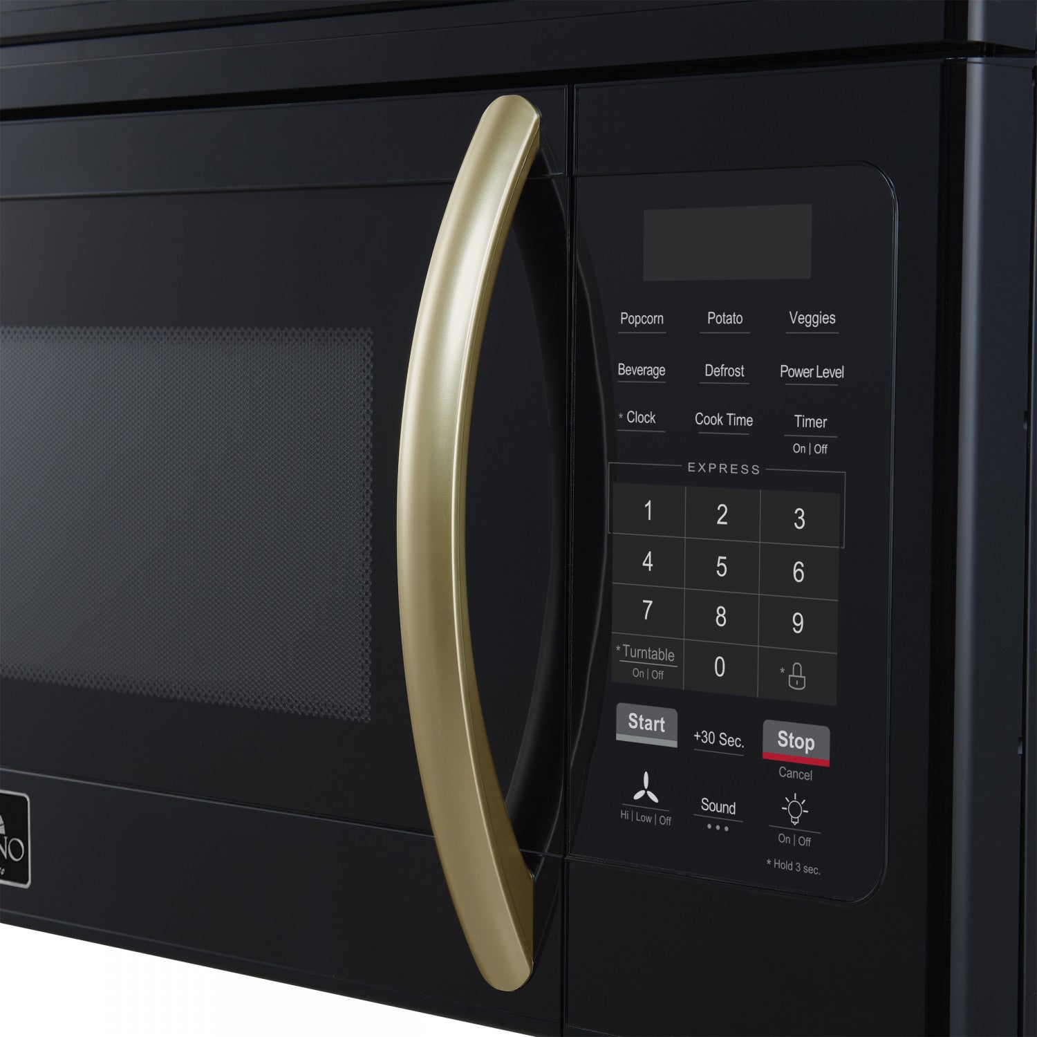Forno Scalo Black 300 CFM Over-the-Range Microwave (1.6 Cu. Ft.) - FOTR3007-30BLK